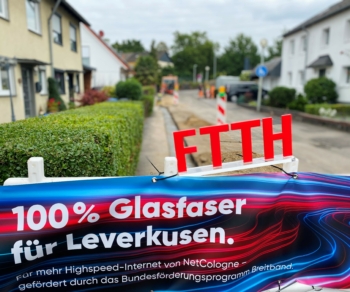 Schnelles Internet für Leverkusen: Glasfaserausbau schreitet voran und wird 2022 um vier weitere Stadtteile erweitert 1