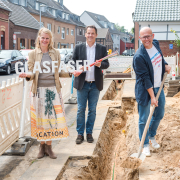 Bauarbeiten für neues Glasfasernetz in drei Pulheimer Stadtteilen sind gestartet 3